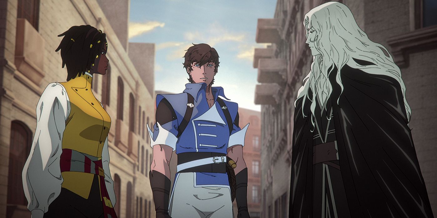 Annette, Richter, and Alucard in Castlevania: Nocturne