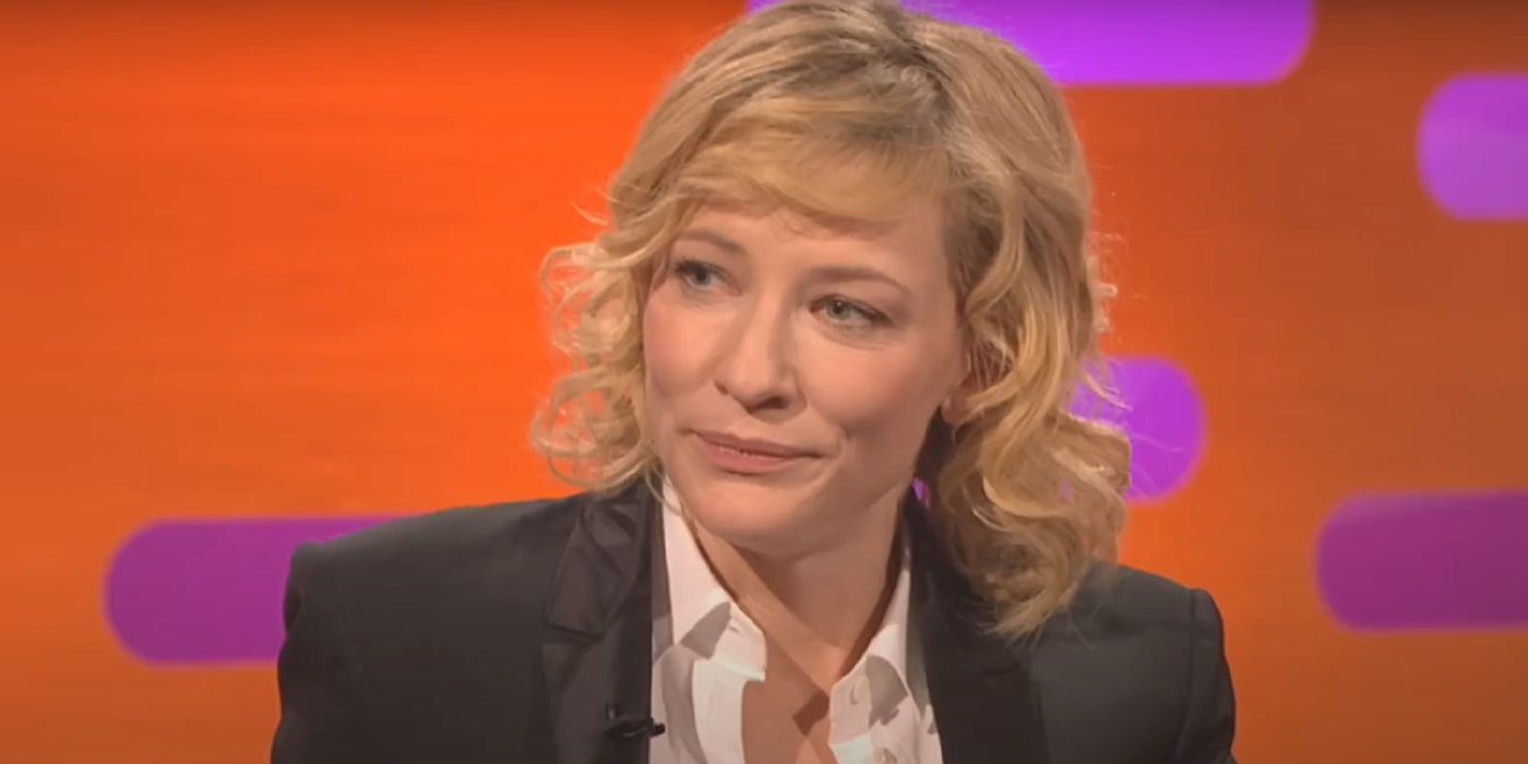 Cate Blanchett on 'The Graham Norton Show'.