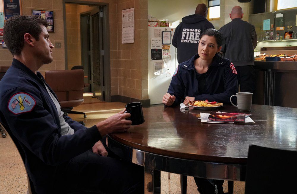 Chicago Fire Season 13 Episode 10 Jake Lockett Hanako Greensmith