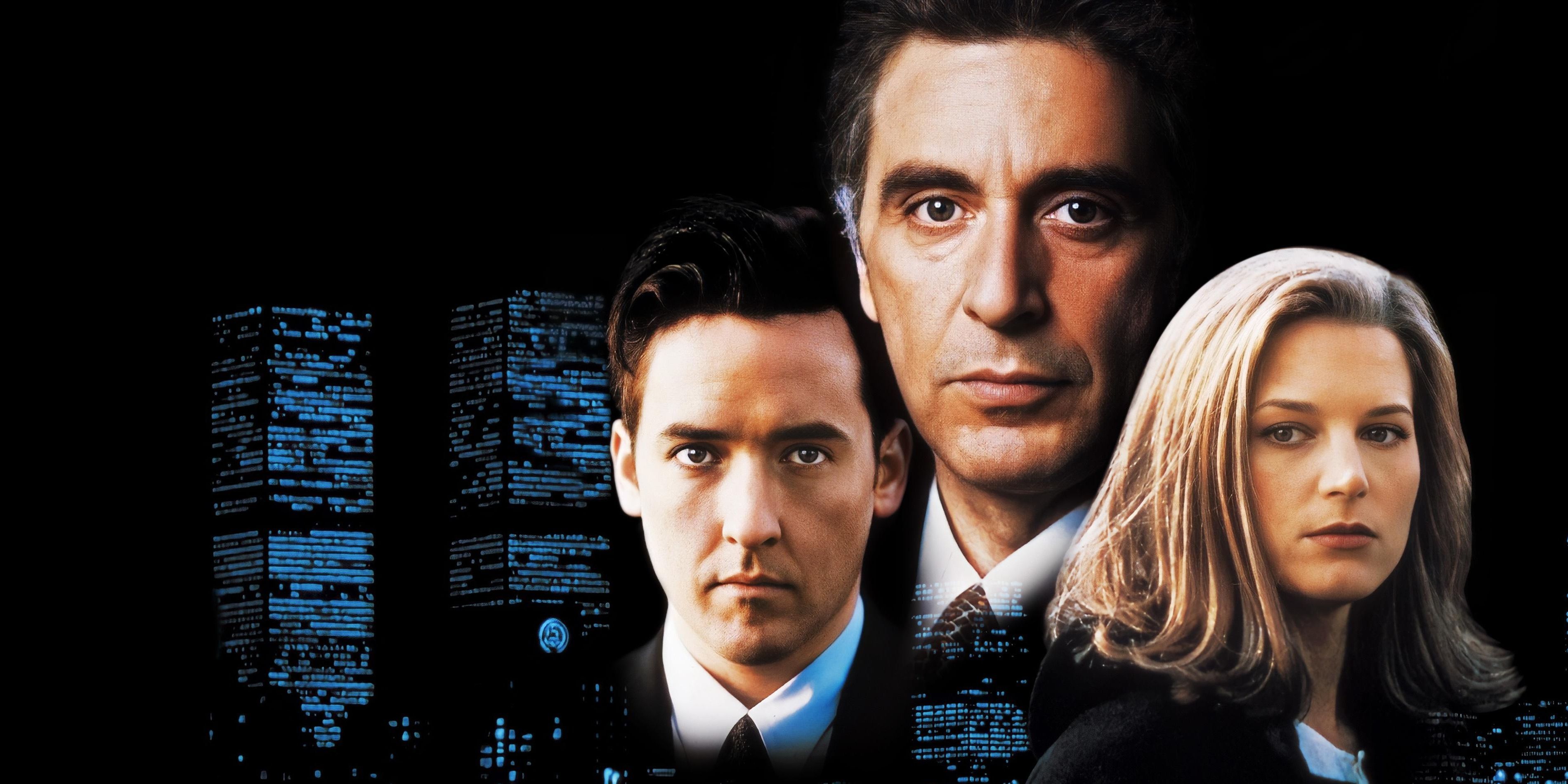 'City Hall' promotional poster with John Cusack, Al Pacino, and Bridget Fonda