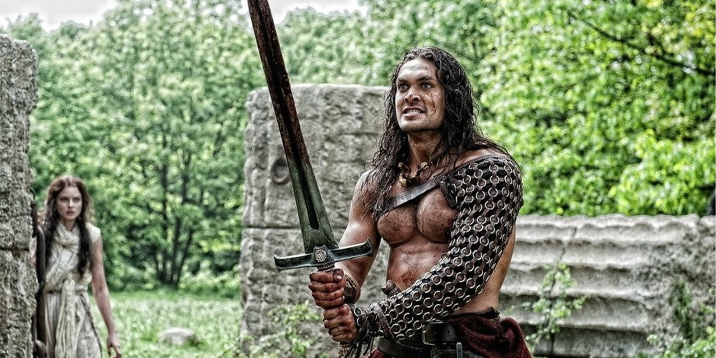 Jason Momoa as Conan in Conan the Barbarian (2011)