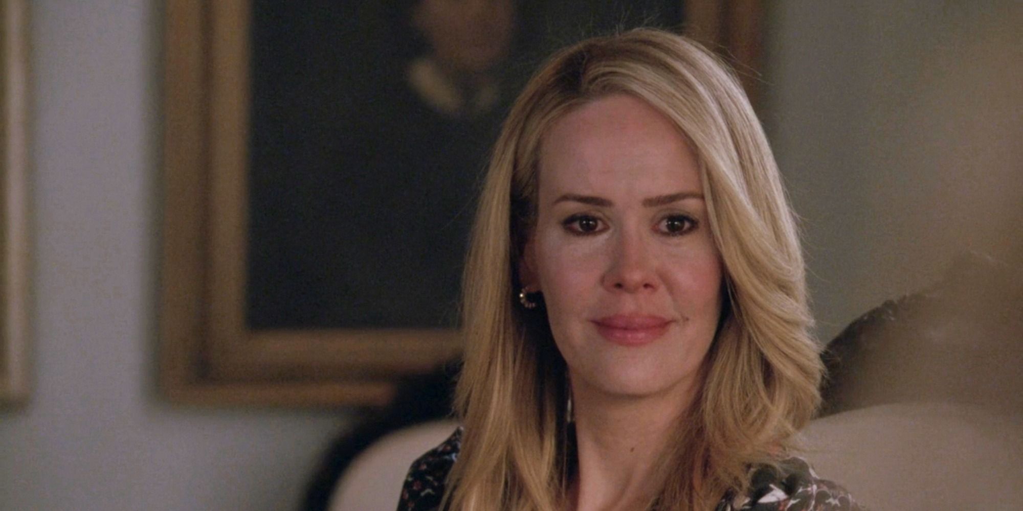 Cordelia Foxx (Sarah Paulson) talking to her mother in episode 13 of &lsquo;American Horror Story: Coven.'