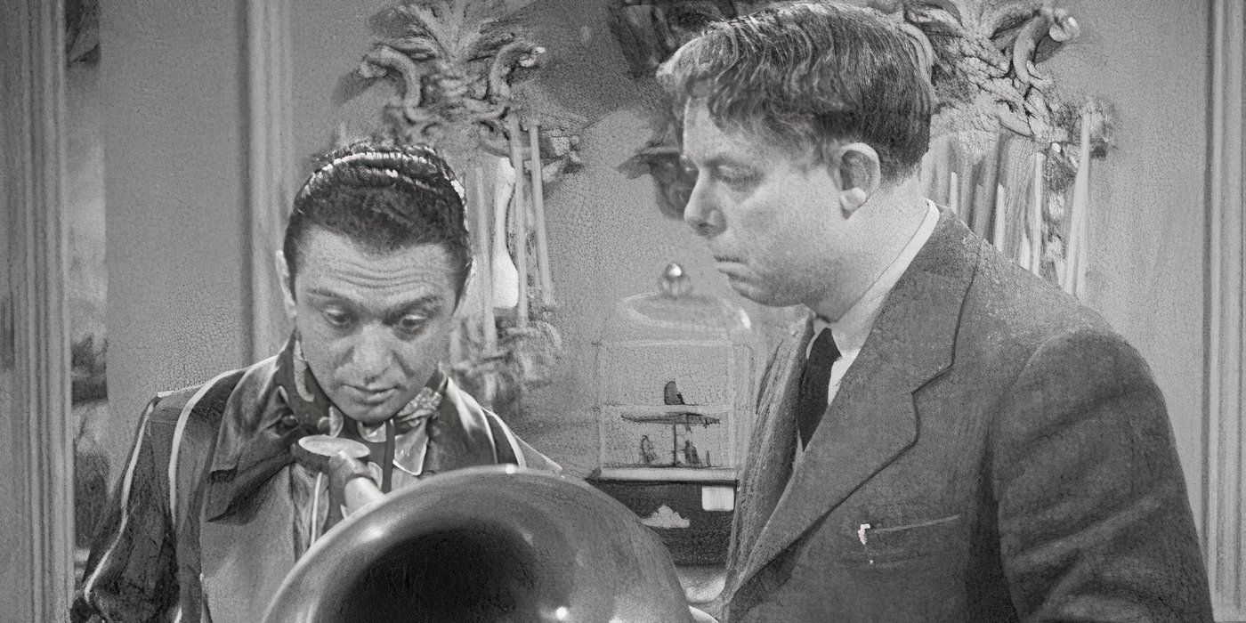 Marcel Dalio and Jean Renoir in &lsquo;The Rules of the Game&rsquo;