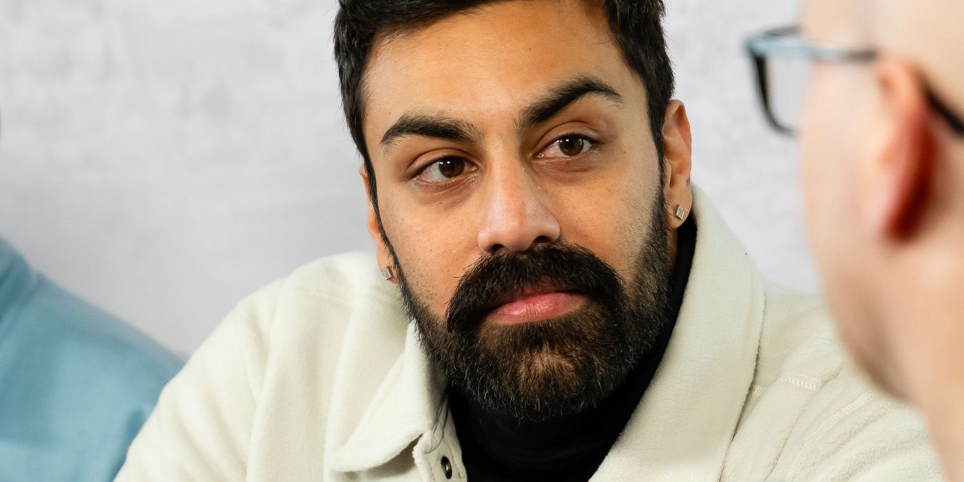 Saagar Shaikh at Sundance 2025 for Deli Boys