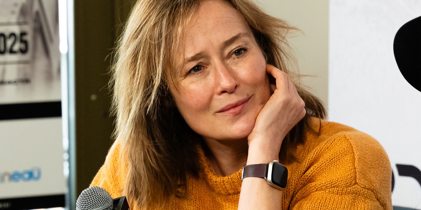 Jennifer Ehle at Sundance 2025 for East of Wall