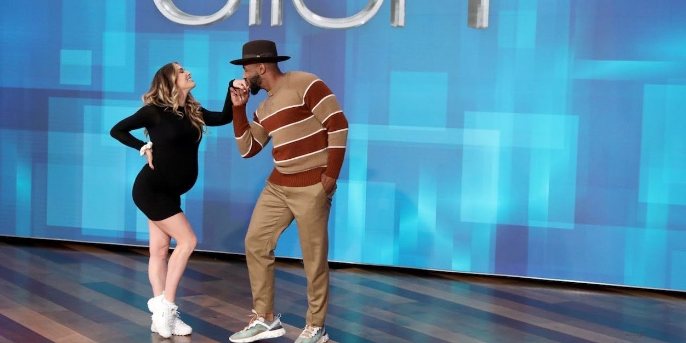 Allison Holker and Stephen &lsquo;tWitch&rsquo; Boss on &lsquo;The Ellen Degeneris Show&rsquo;