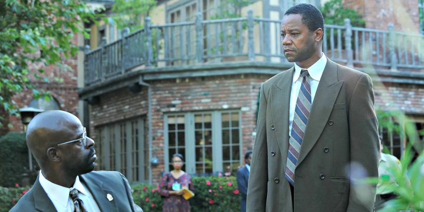 Sterling K. Brown as Christopher Darden and Cuba Gooding Jr. as O.J. Simpson in 'The People v. O.J. Simpson: American Crime Story'