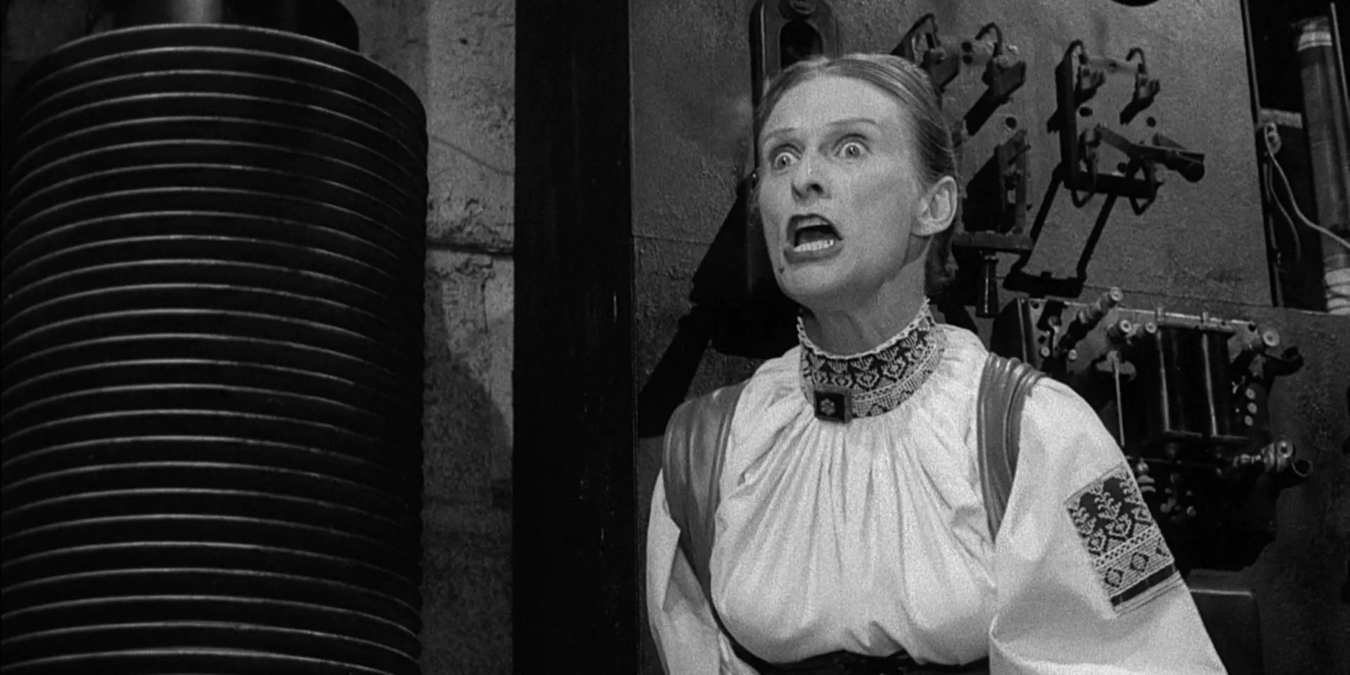 Frau Blücher yelling in 'Young Frankenstein'