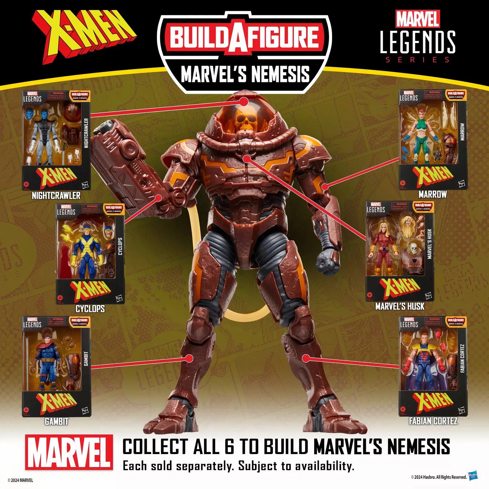 The 'X-Men' Unite With New Comic Marvel Legends Build-a