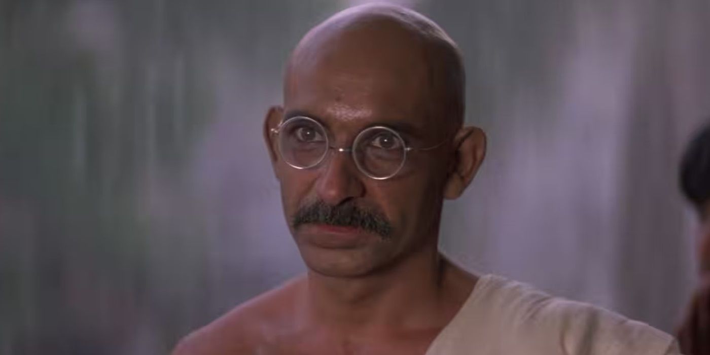 Ben Kingsley as Mahatma Gandhi in 'Gandhi'