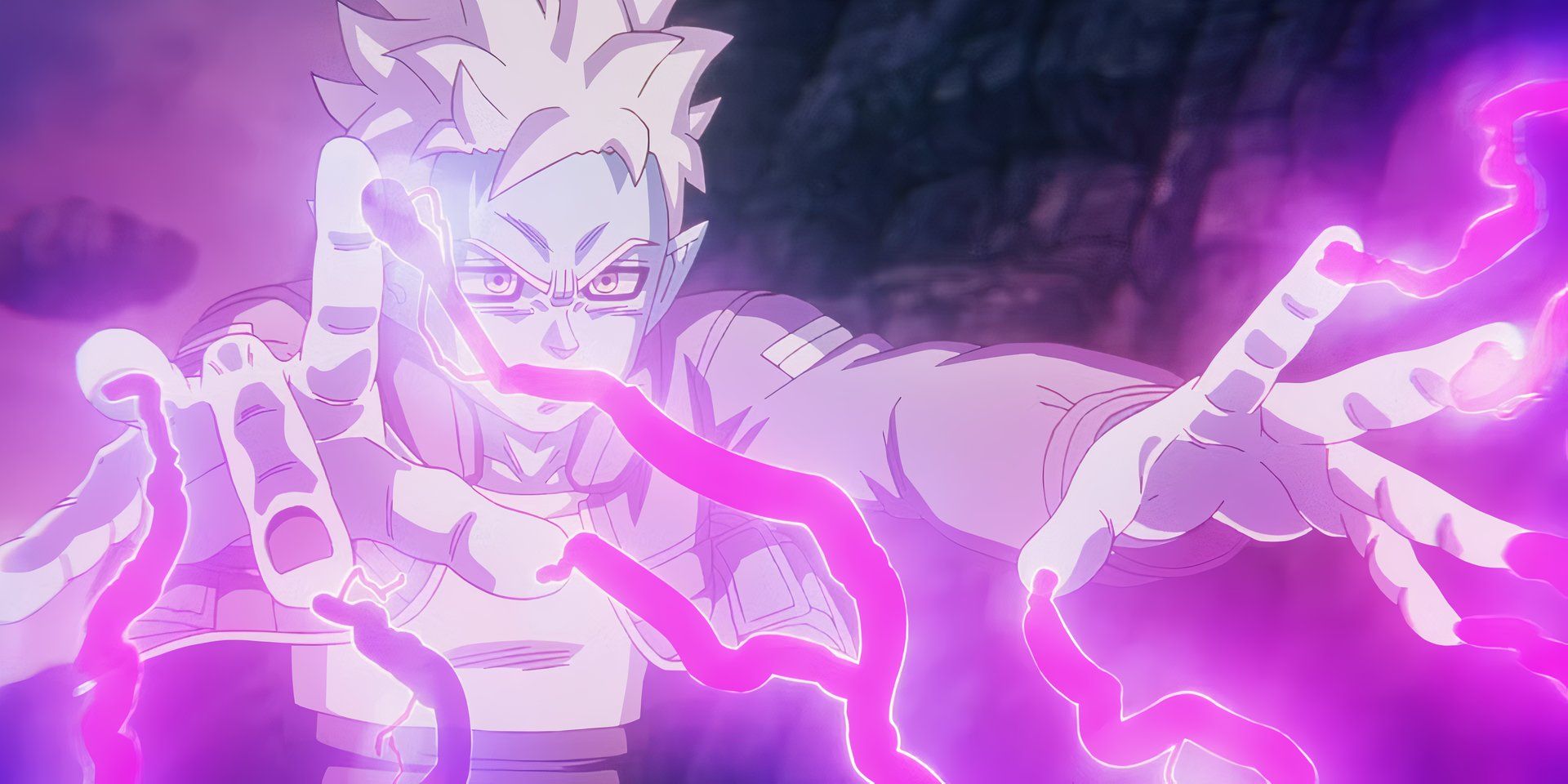 Glorious using magic in Dragon Ball Daima