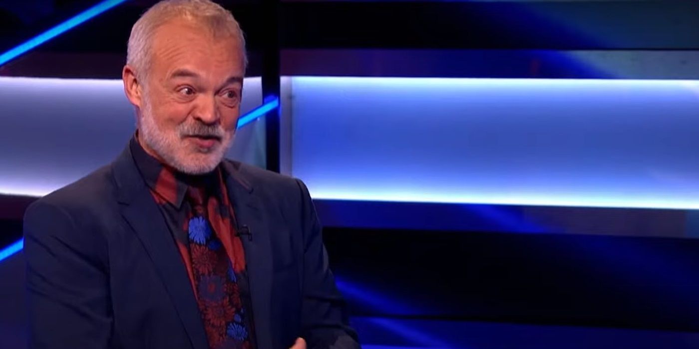 Graham Norton hosting the British version of 'Wheel of Fortune'