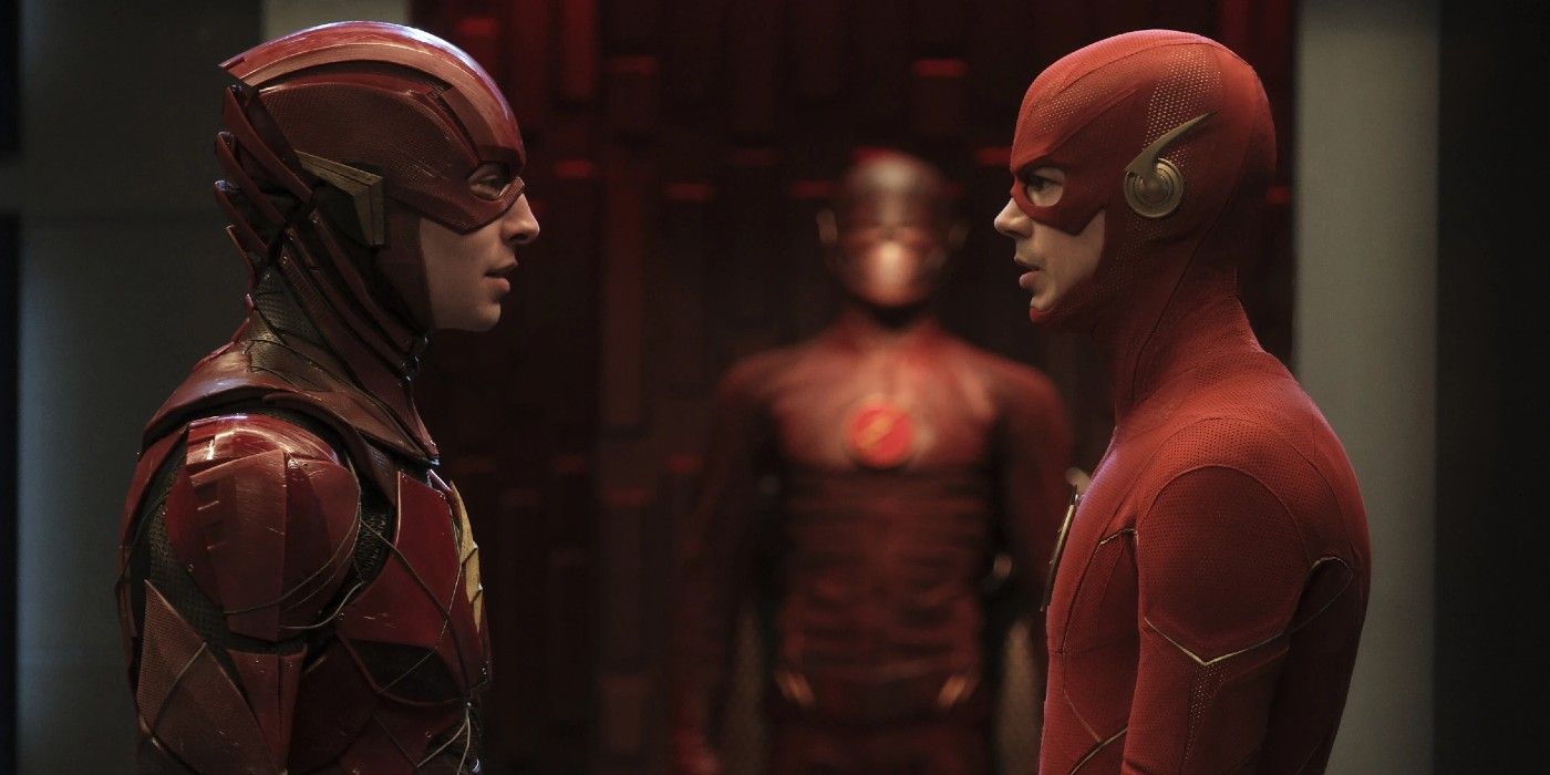 Grant Gustin Ezra Miller Flash