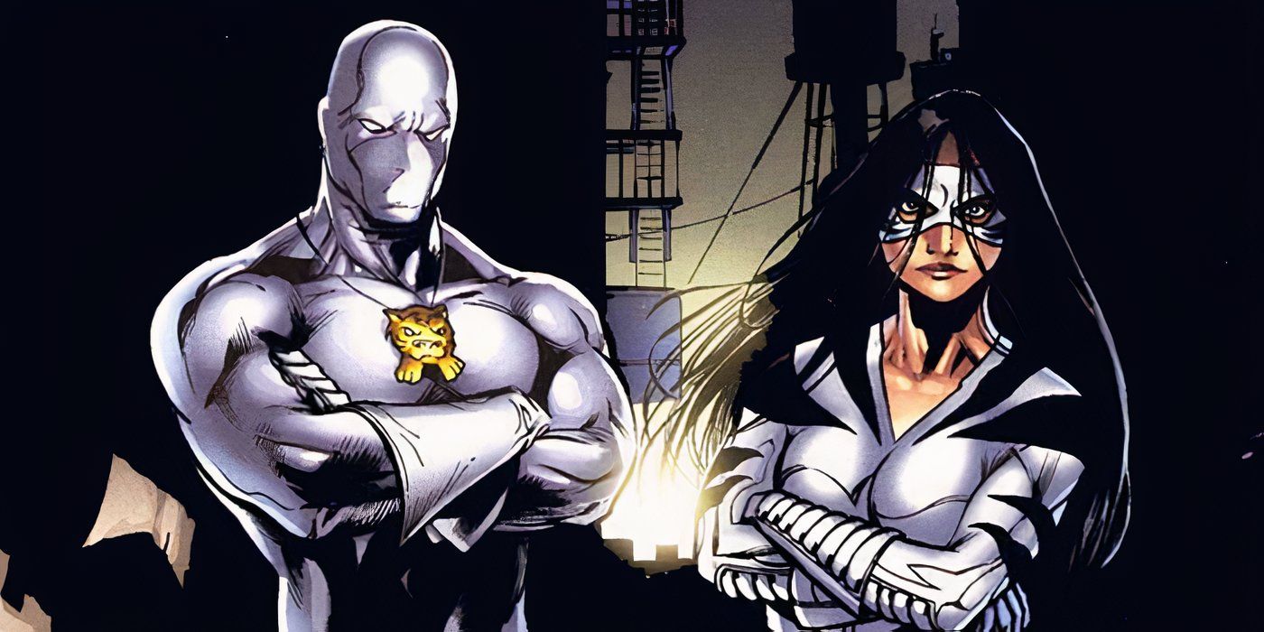 Hector Ayala and Angela Del Toro as the White Tiger in Marvel Comics.