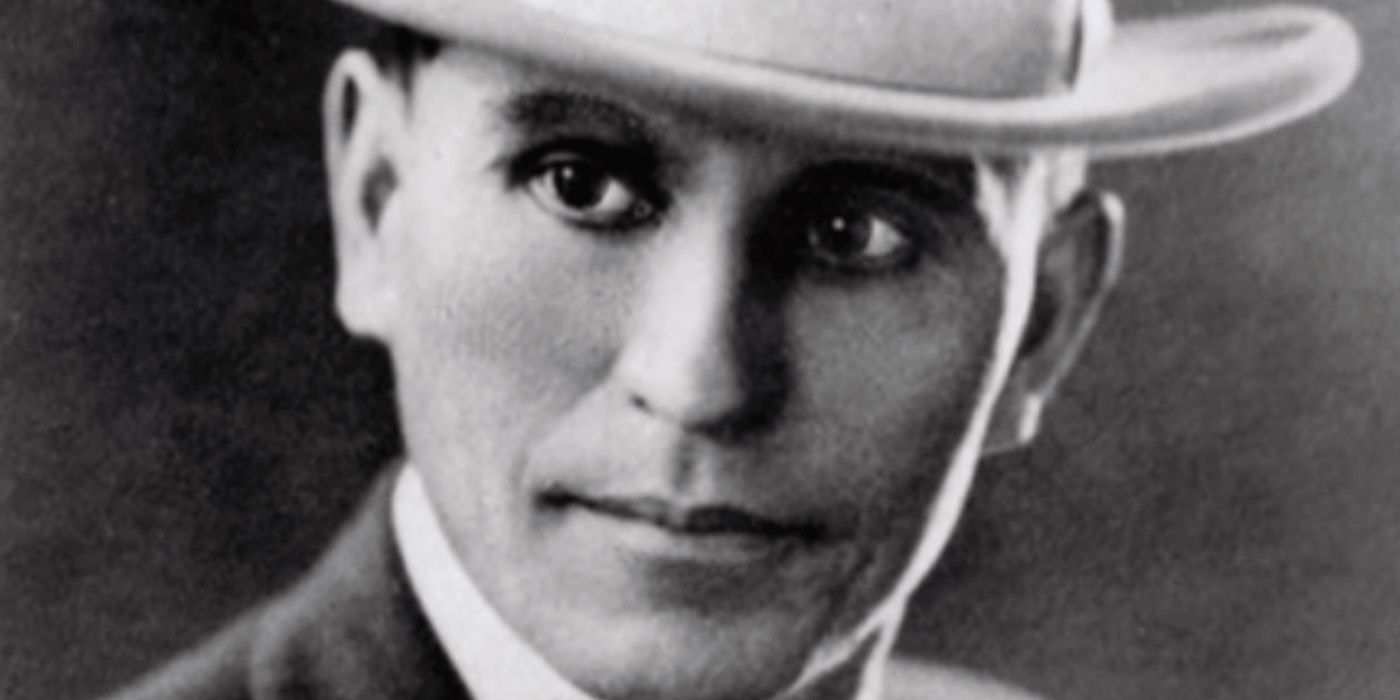 A closeup image of the outlaw Henry Starr