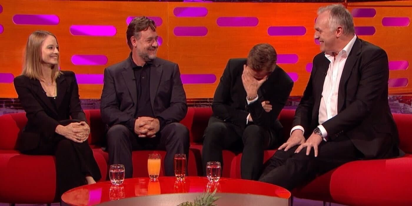 Jodie Foster, Russell Crow, Ryan Gosling, and Greg Davies on The Graham Norton Show 