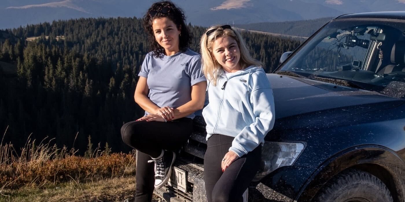 Jamie-Lee O&rsquo;Donnell and Saoirse-Monica Jackson on World&rsquo;s Most Dangerous Roads as they travelled through Romania