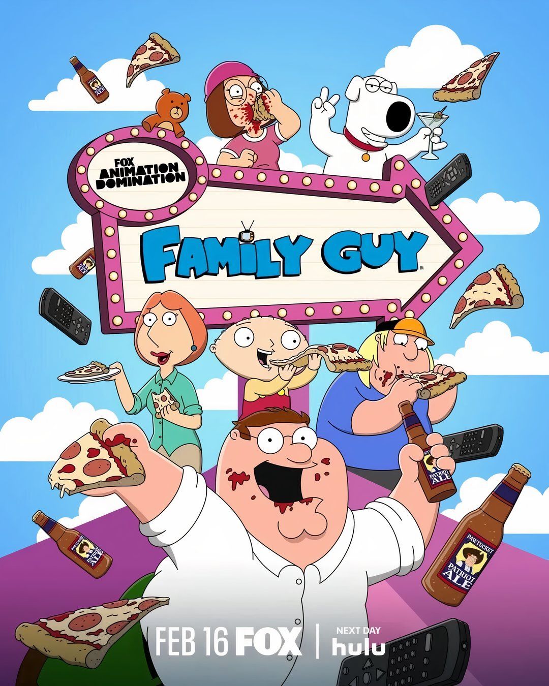 The Griffins are featured in the first photo of Season 23 of Family Guy