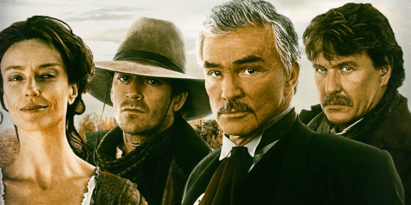 This Historical Western Miniseries Starred Tom Berenger, Burt Reynolds, and Luke Perry