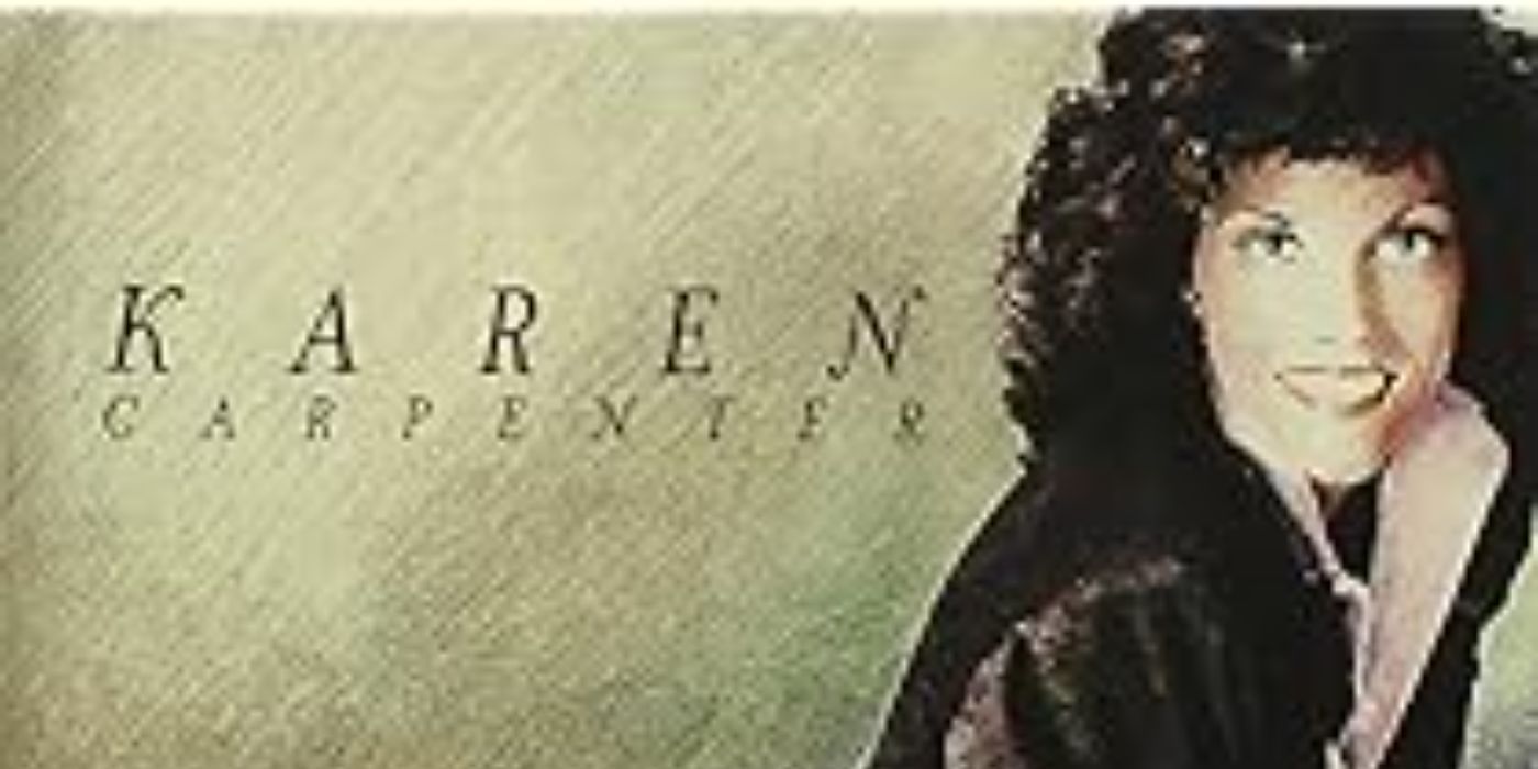 Karen Carpenter&rsquo;s album cover for her self-titled album (1996).