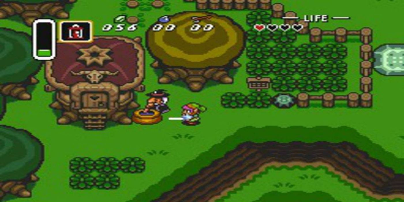 Gameplay of The Legend of Zelda: A Link to the Past