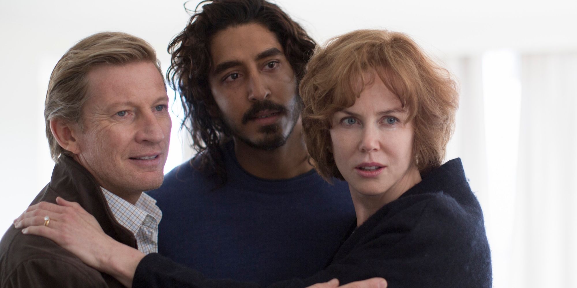 David Wenham, Dev Patel, and Nicole Kidman in Lion