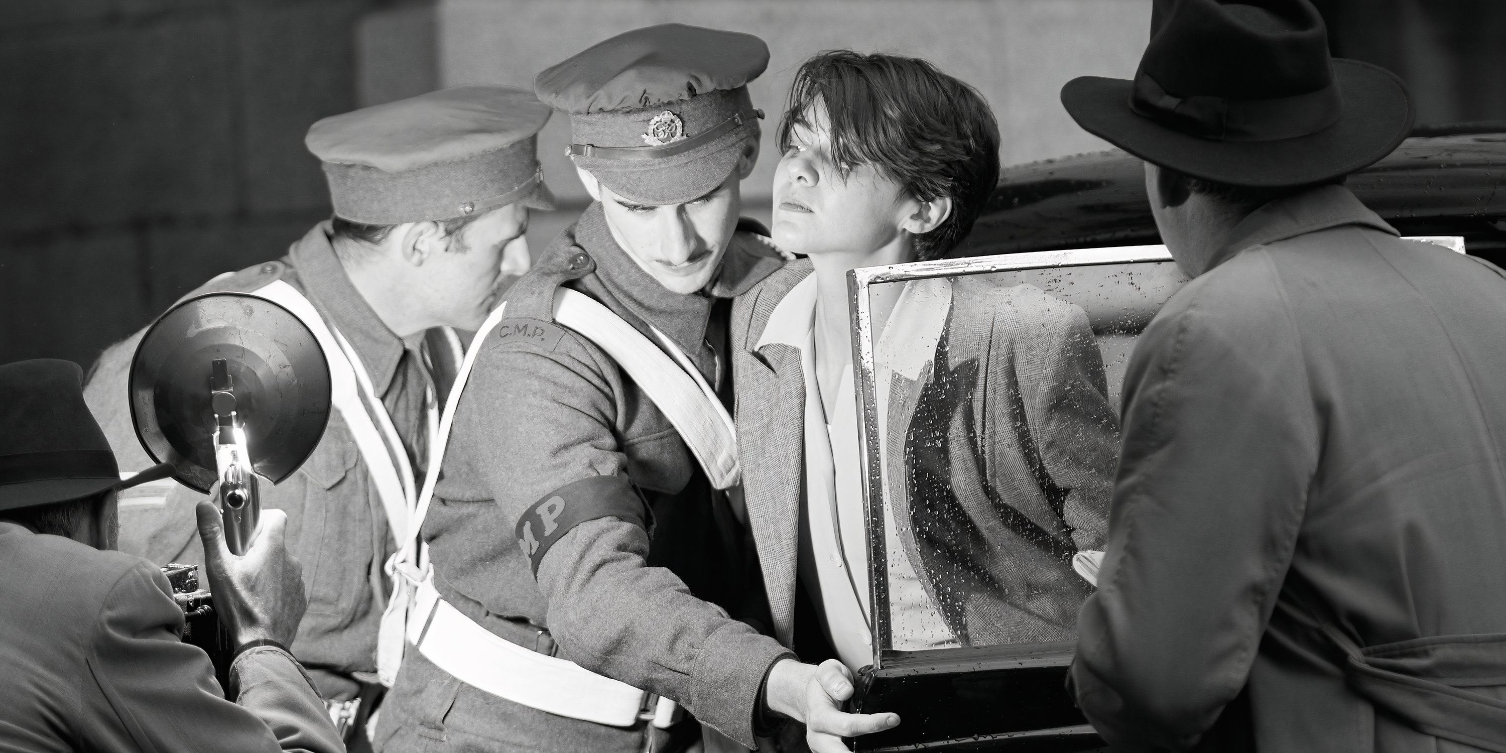An arrest being made in LOLA.