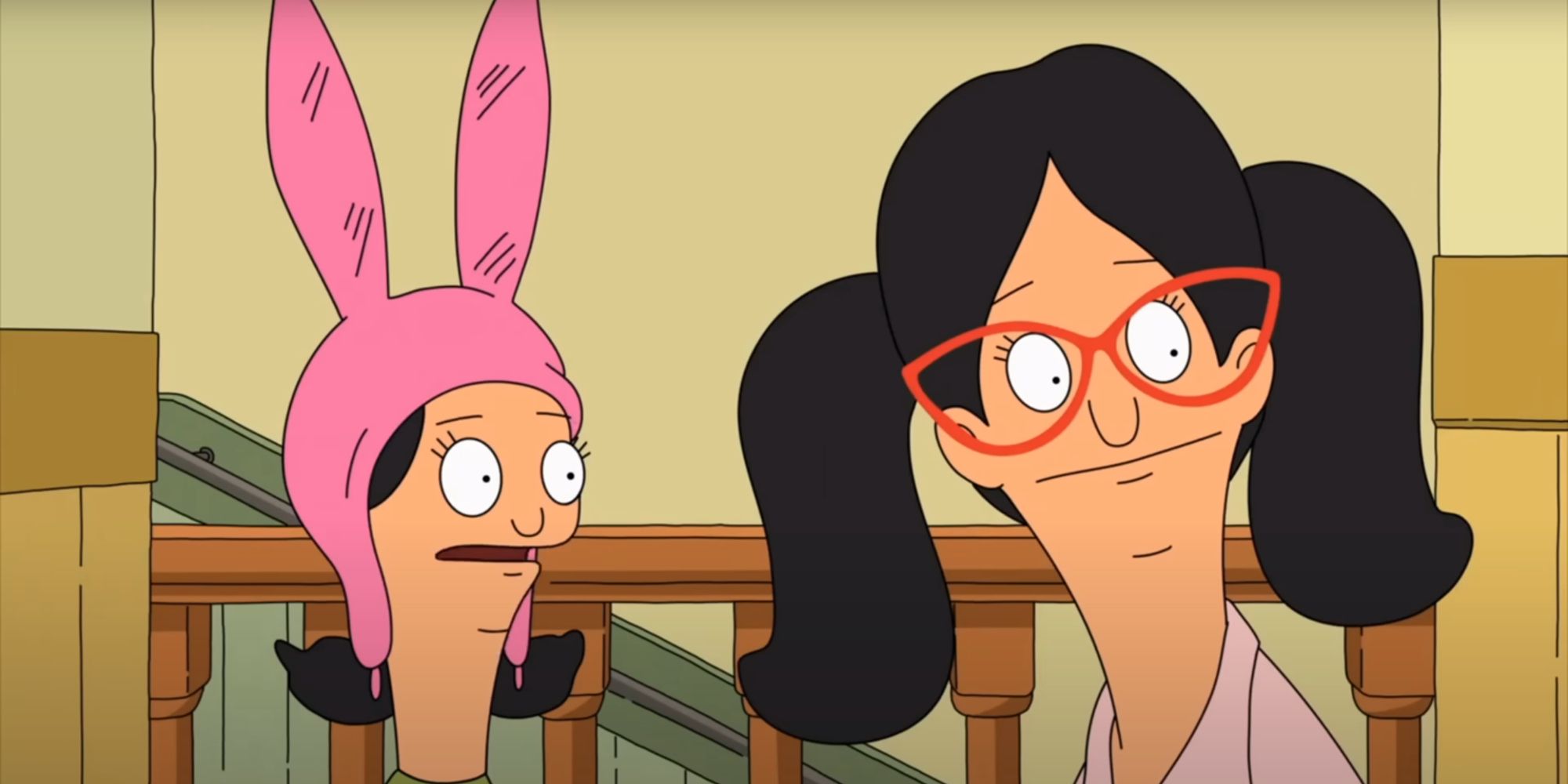 Louise describes the girls at her slumber party to Linda in Season 4, Episode 9 of &lsquo;Bob&rsquo;s Burgers.'