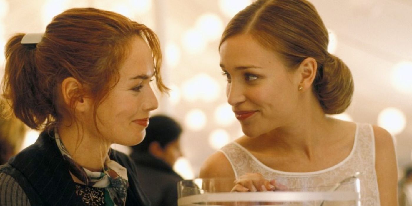 Luce (Lena Headey) flirting with Rachel (Piper Perabo) at her wedding in &lsquo;Imagine Me &amp; You&rsquo;.