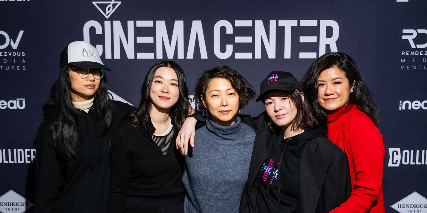 The cast of Luz pose at Sundance 2025