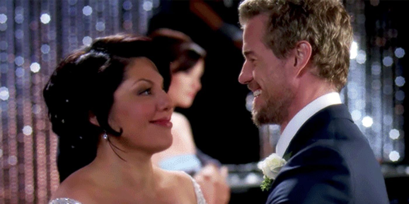 Mark Sloan (Eric Dane) and Callie Torres (Sara Ramirez) in 'Grey's Anatomy'