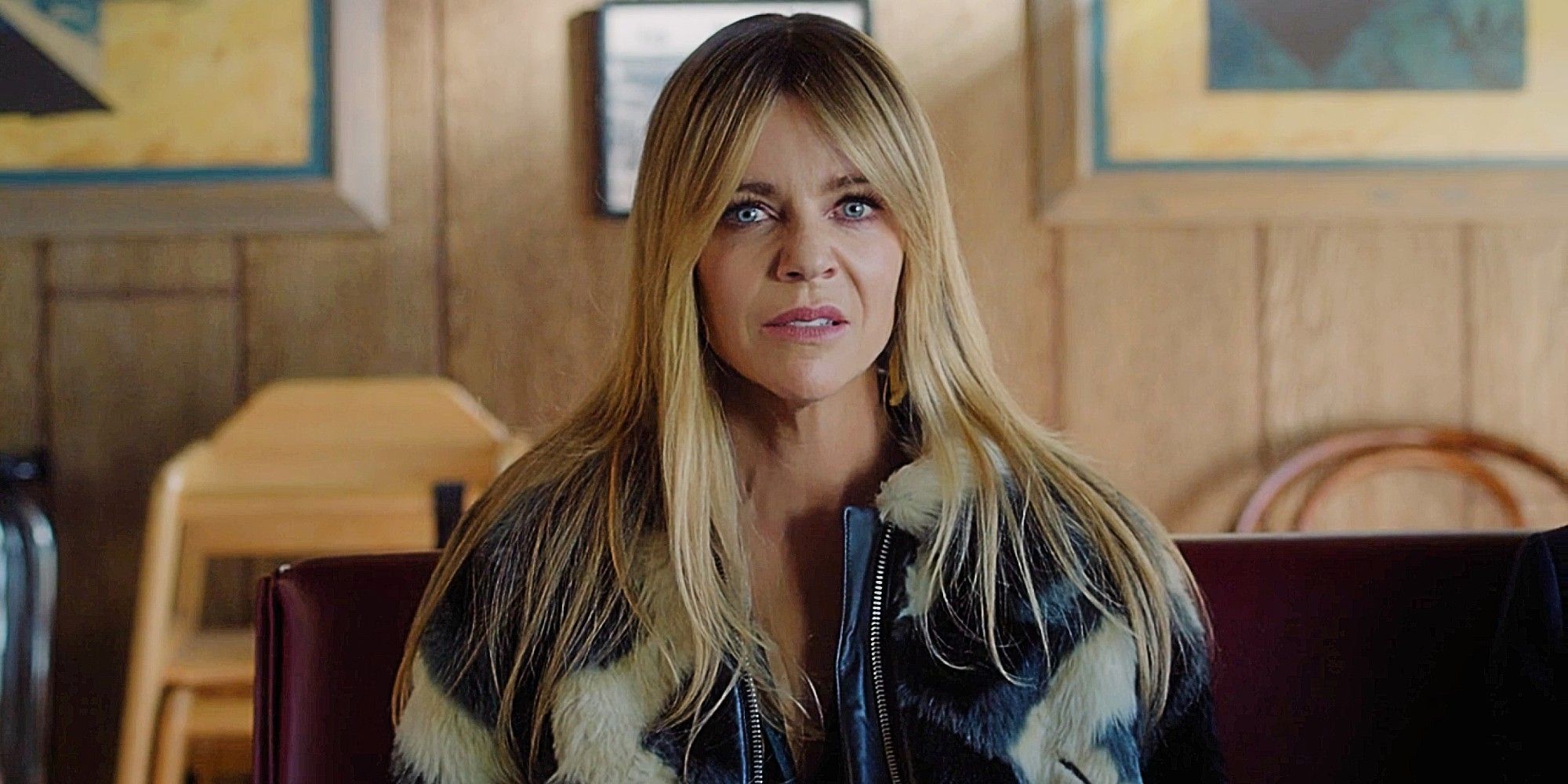 Kaitlin Olson as Morgan Gillory looking upset in High Potential Season 1 Episode 9 