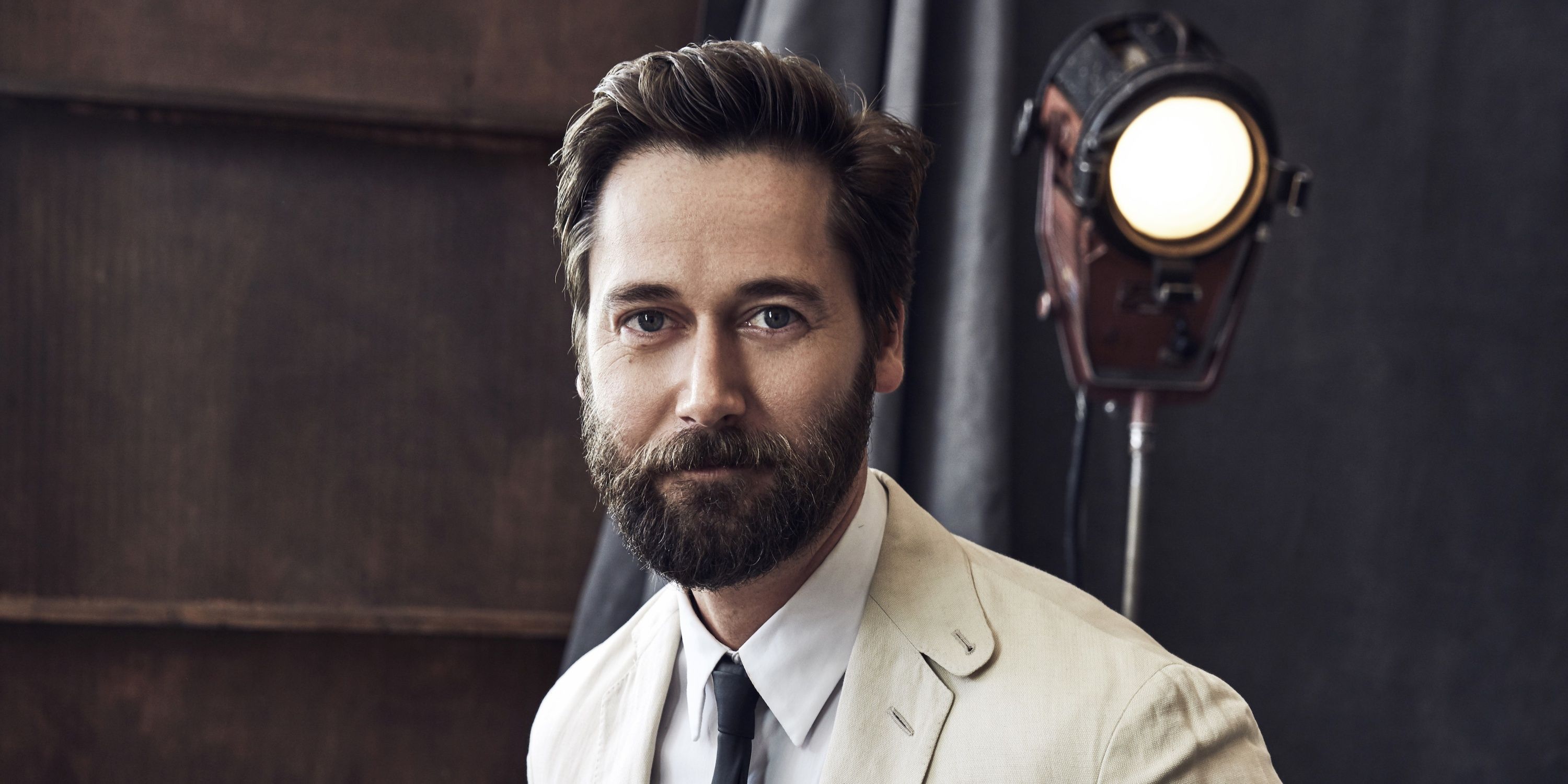 Ryan Eggold in an NBC promo shot for Season 2 of the medical drama series New Amsterdam