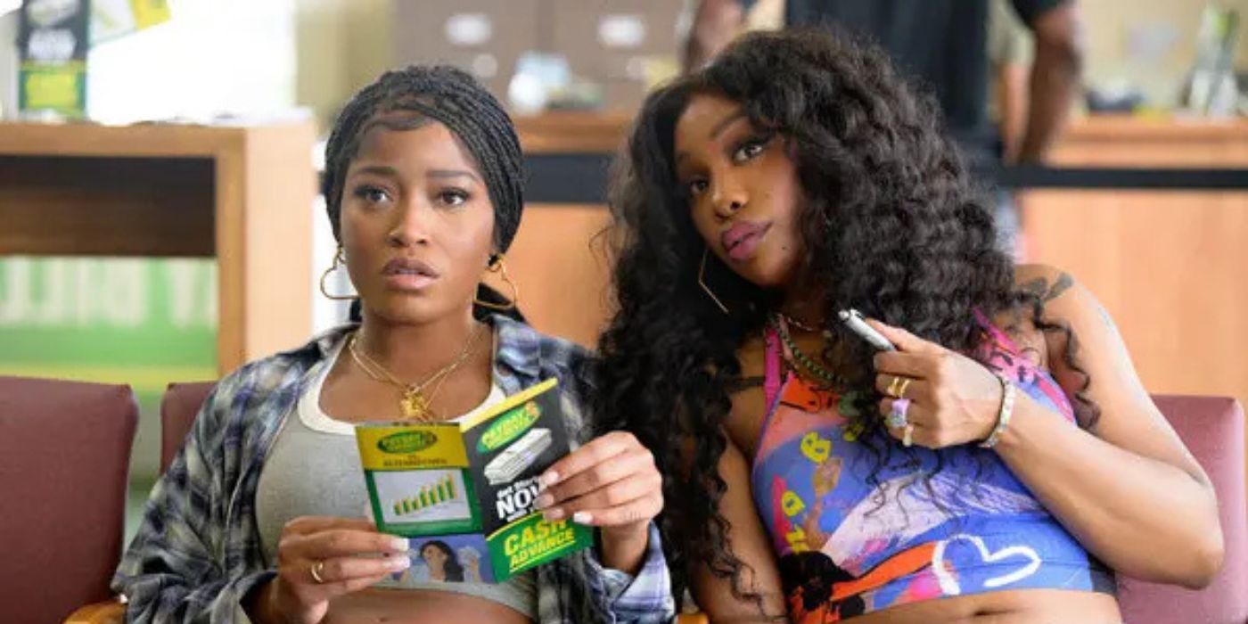 SZA and Keke Palmer in 'One of Them Days'