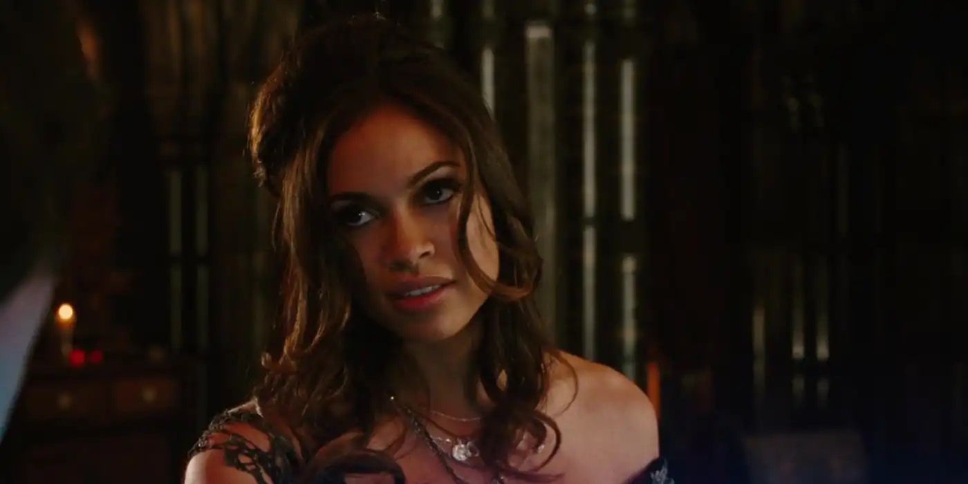 Rosario Dawson as Persephone from Percy Jackson & the Olympians: The Lightning Thief.