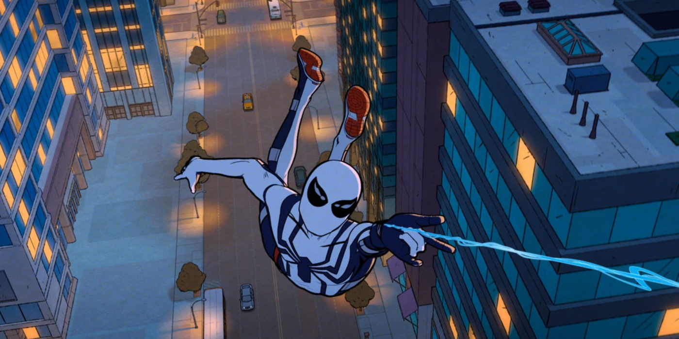 Peter ParkerSpider-Man (Hudson Thames) in Marvel Animation's YOUR FRIENDLY NEIGHBORHOOD SPIDER-MAN