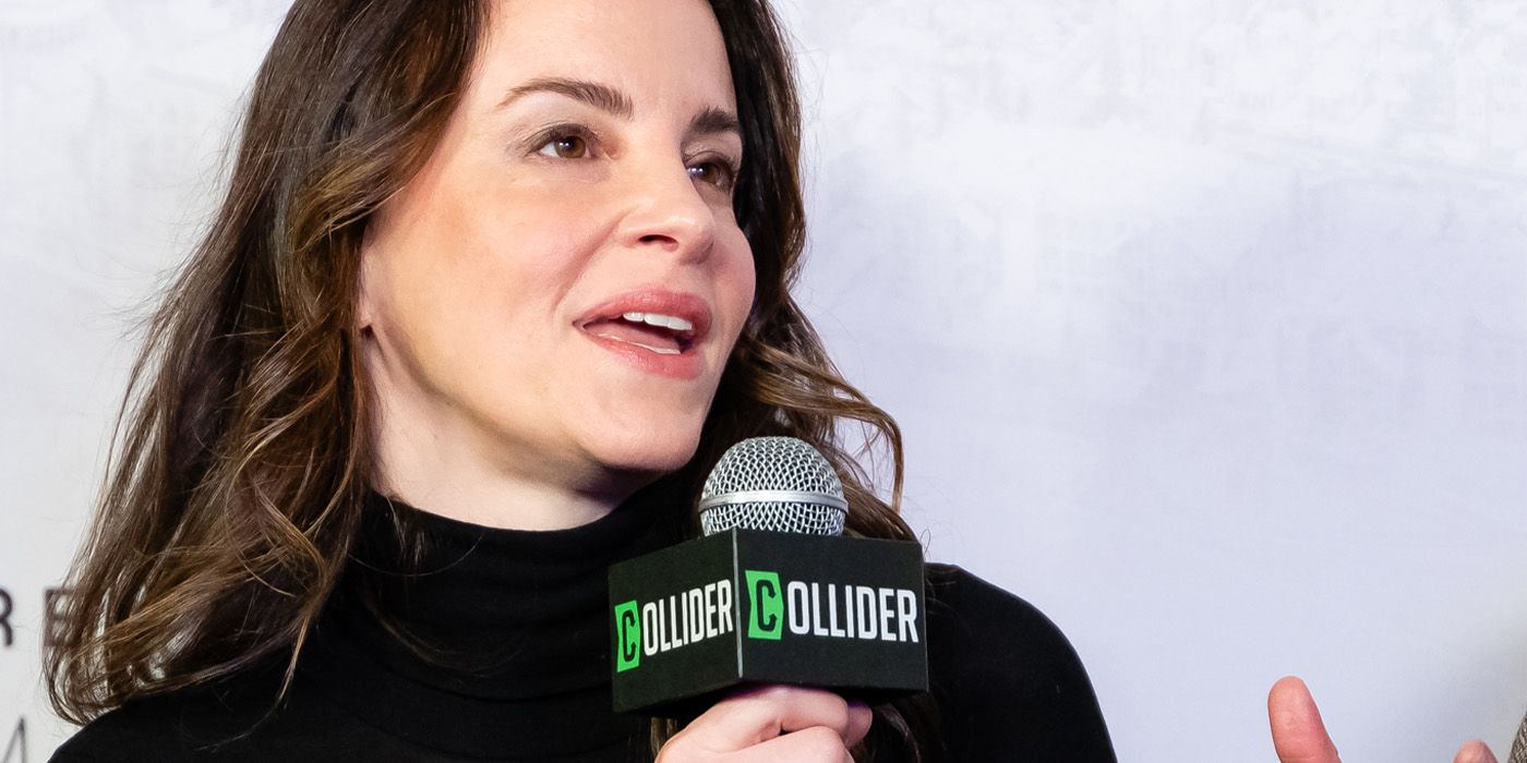 Maria Dizzia discussing Plainclothes at Sundance Film Festival 2025