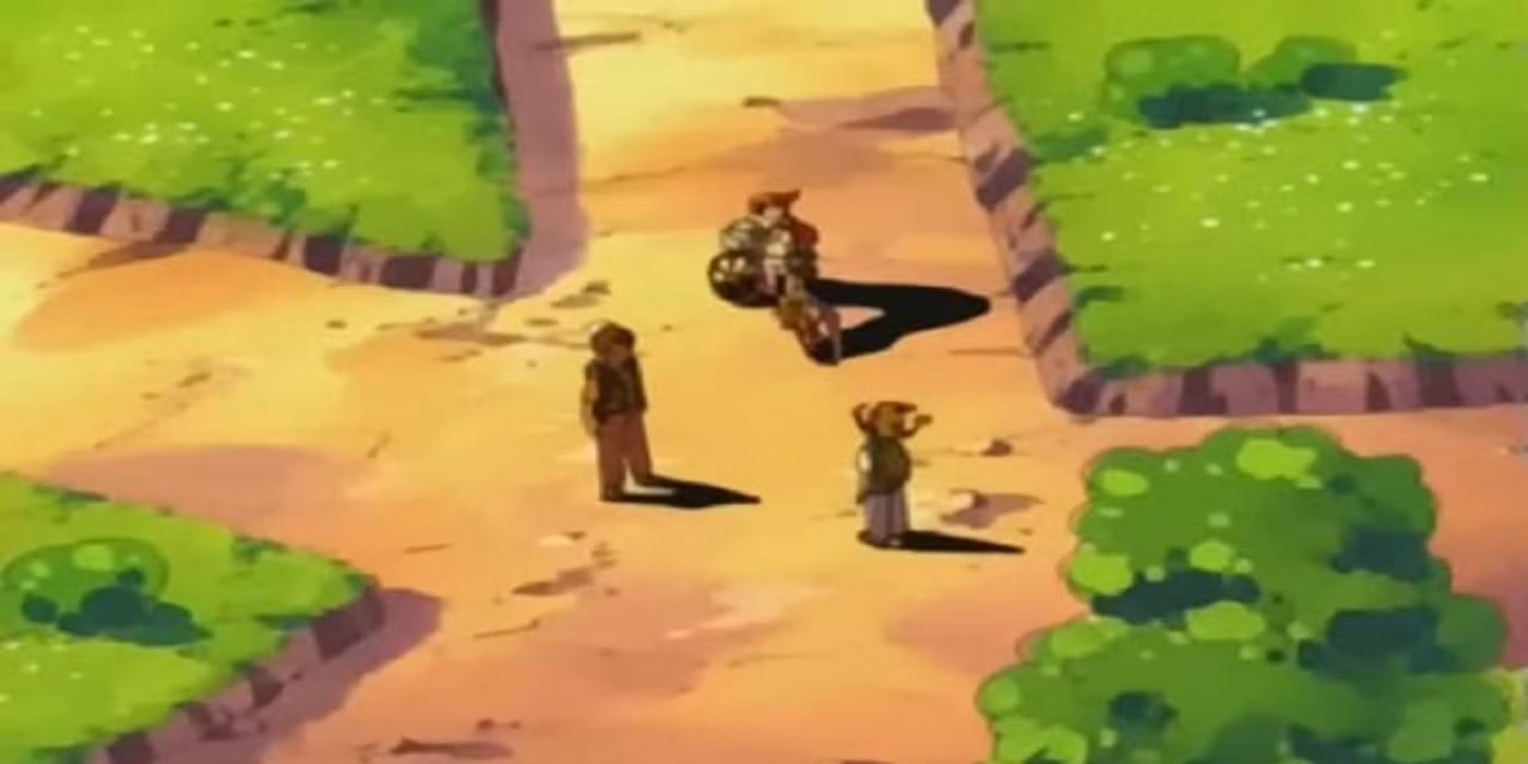 Ash, Misty, and Brock prepare to go their separate ways in Pokémon.