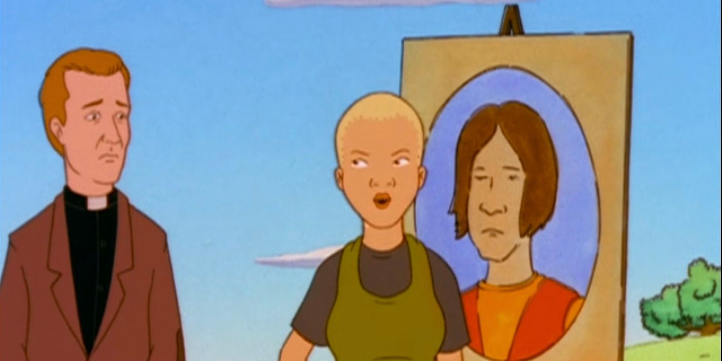 Luanne speaks at Buckley's funeral on 'King of the Hill.'