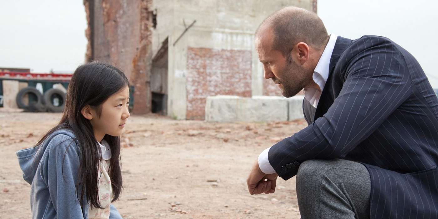 Jason Statham & Catherine Chan in Safe (2012)