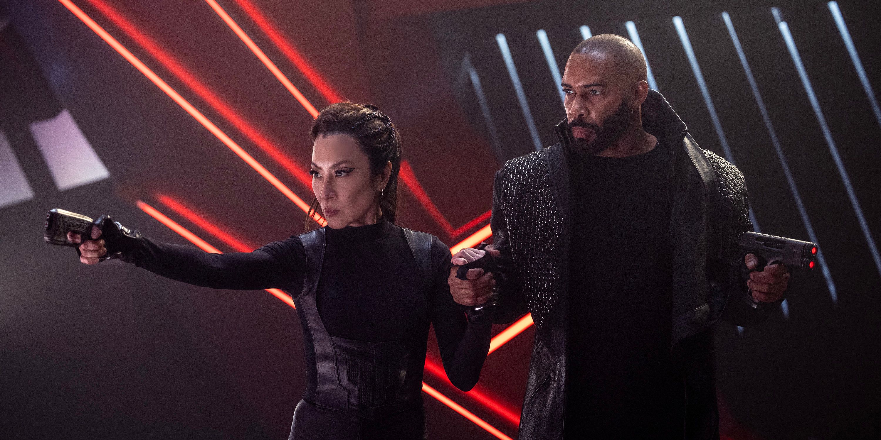 Michelle Yeoh and Omari Hardwick in Star Trek Section 31