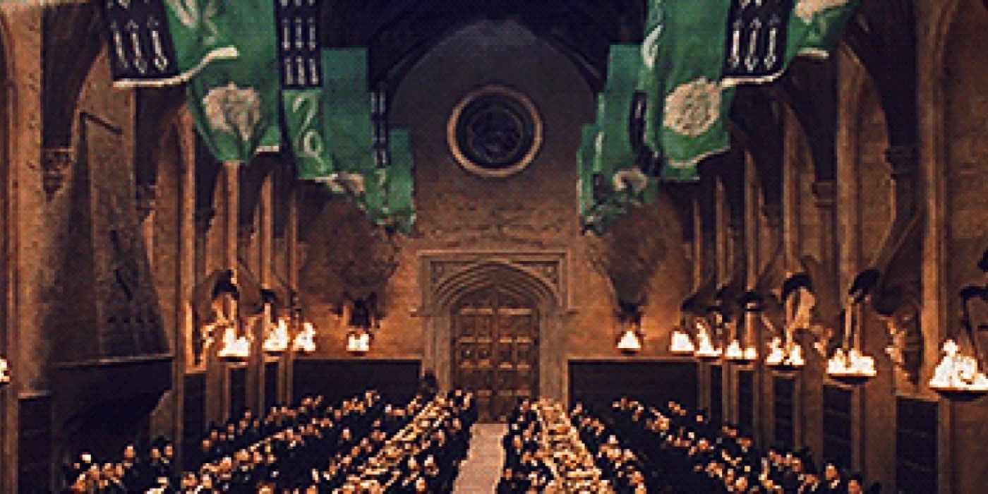 Slytherin (almost) wins the House Cup in 'Harry Potter and the Sorceror's Stone'