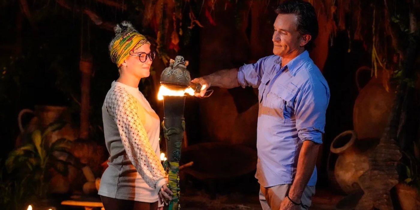 Jeff Probst snuffs Hannah Rose&rsquo;s torch after she quit &lsquo;Survivor 45.'