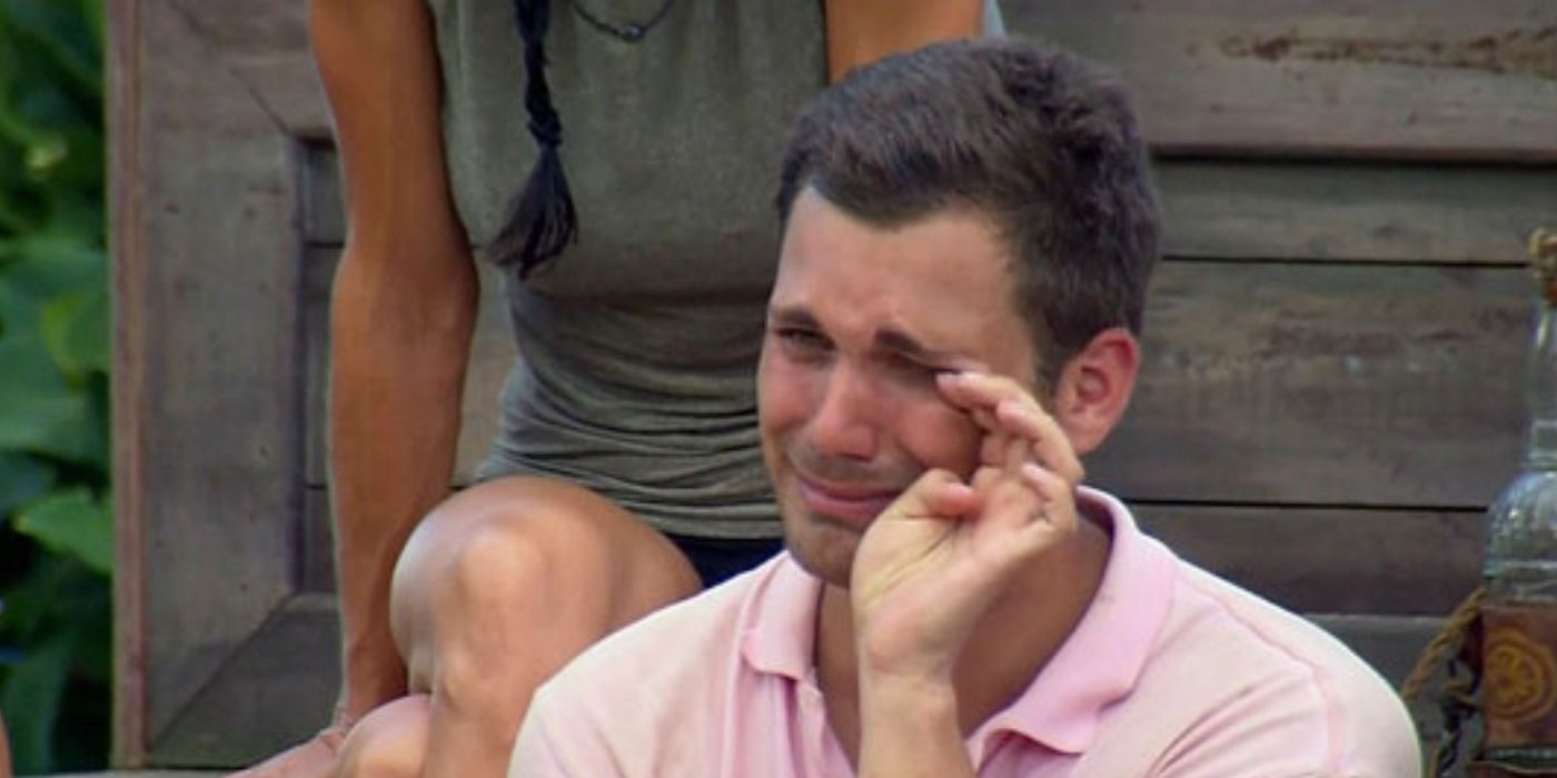 Colton Cumbie cries on &lsquo;Survivor: Blood vs Water.'