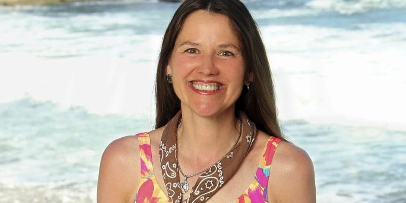 Wendy Jo poses for her promo image in front of water for &lsquo;Survivor: Nicaragua.'