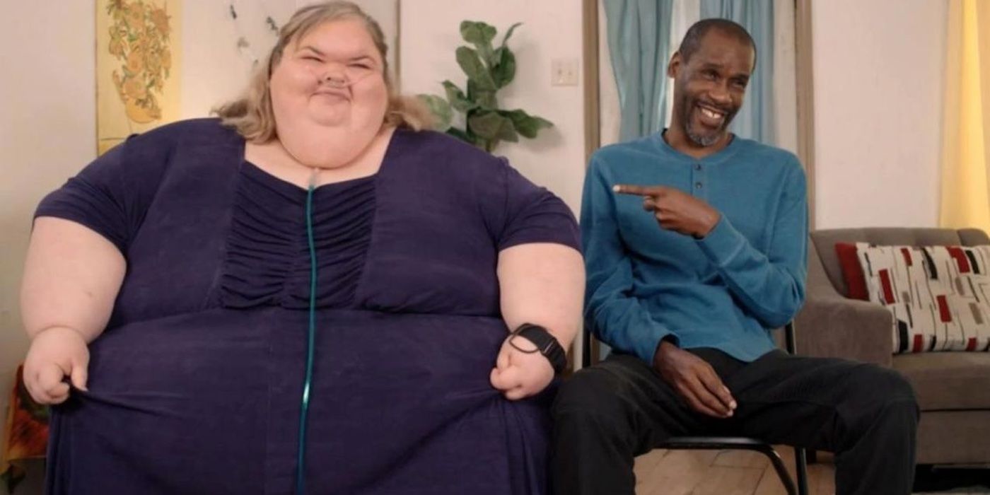 Tammy Slaton and Jerry Sykes sitting beside one another on '1000-lb Sisters'