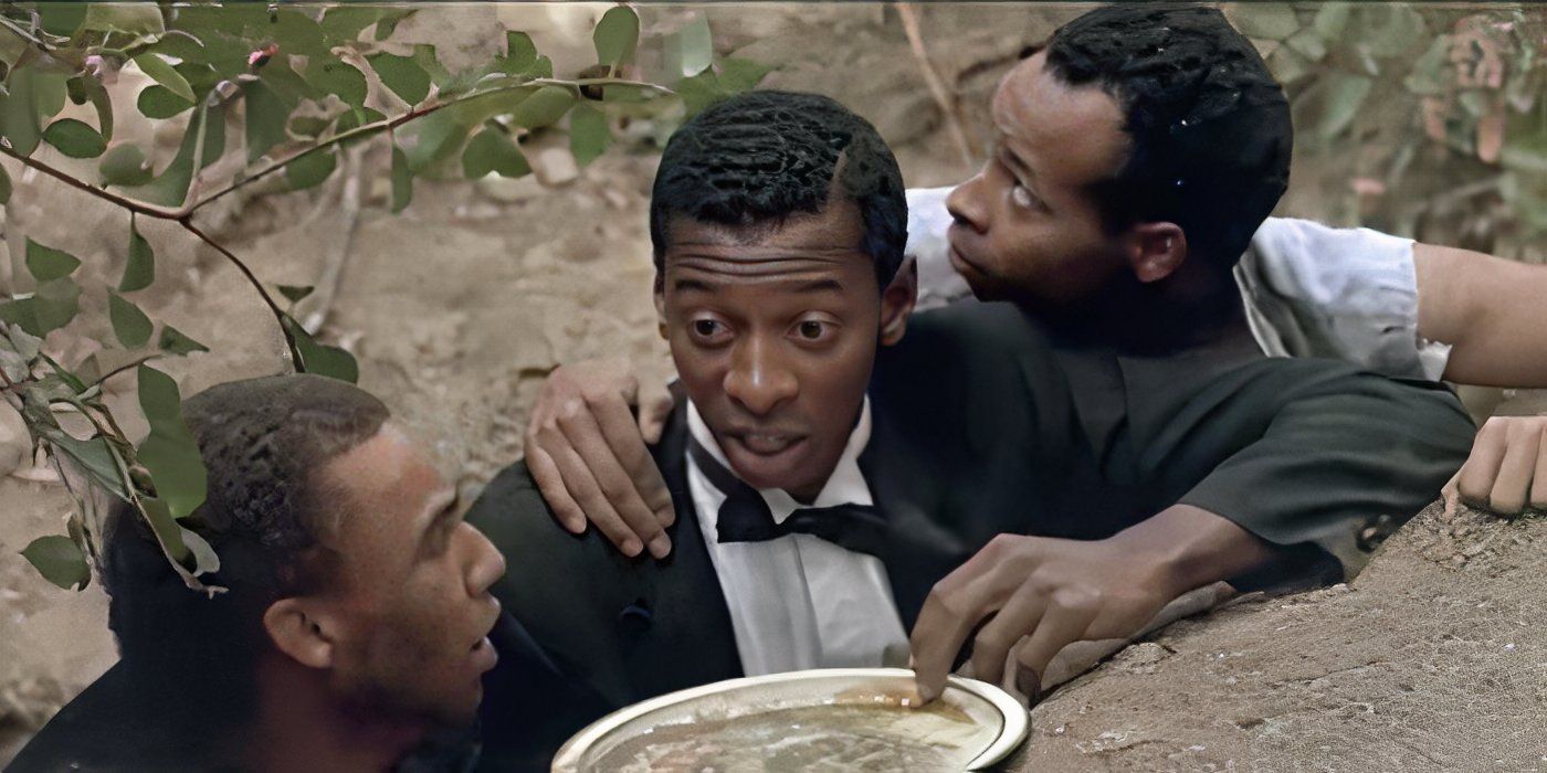 Three Black men in The Hollywood Shuffle