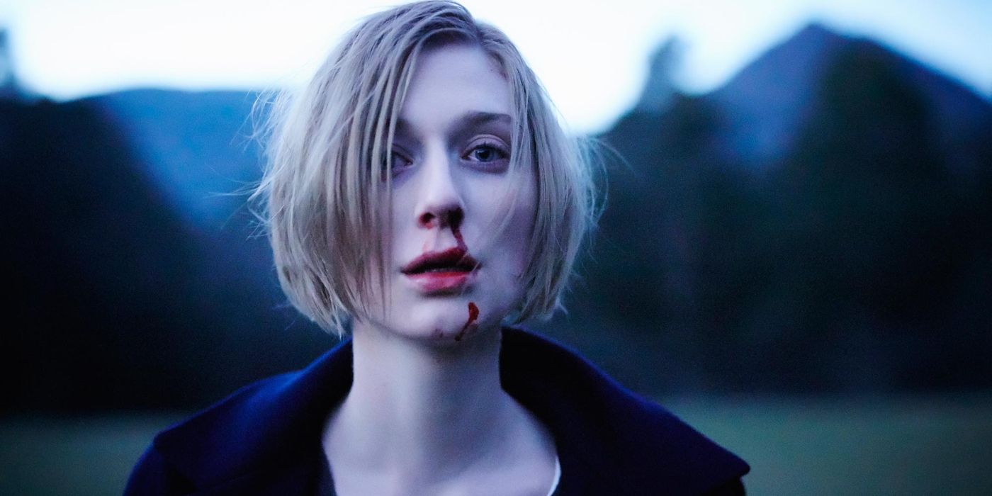 Elizabeth Debicki as Anna Macy in the supernatural mystery series The Kettering Incident 