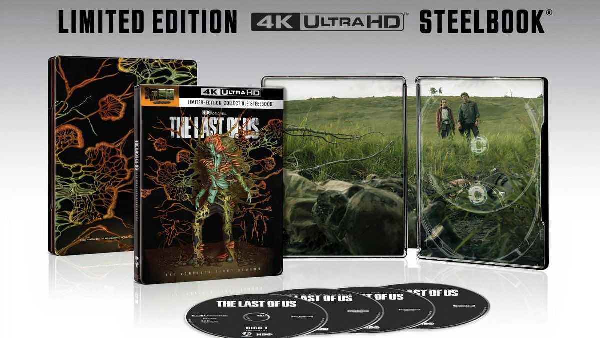 Image of The Last of Us 4k Steelbook Bluray