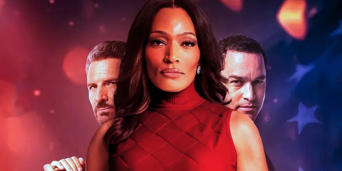 Poster art for Tyler Perry's The Oval featuring Kron Moore, Ed Quinn, and Russell Thomas 